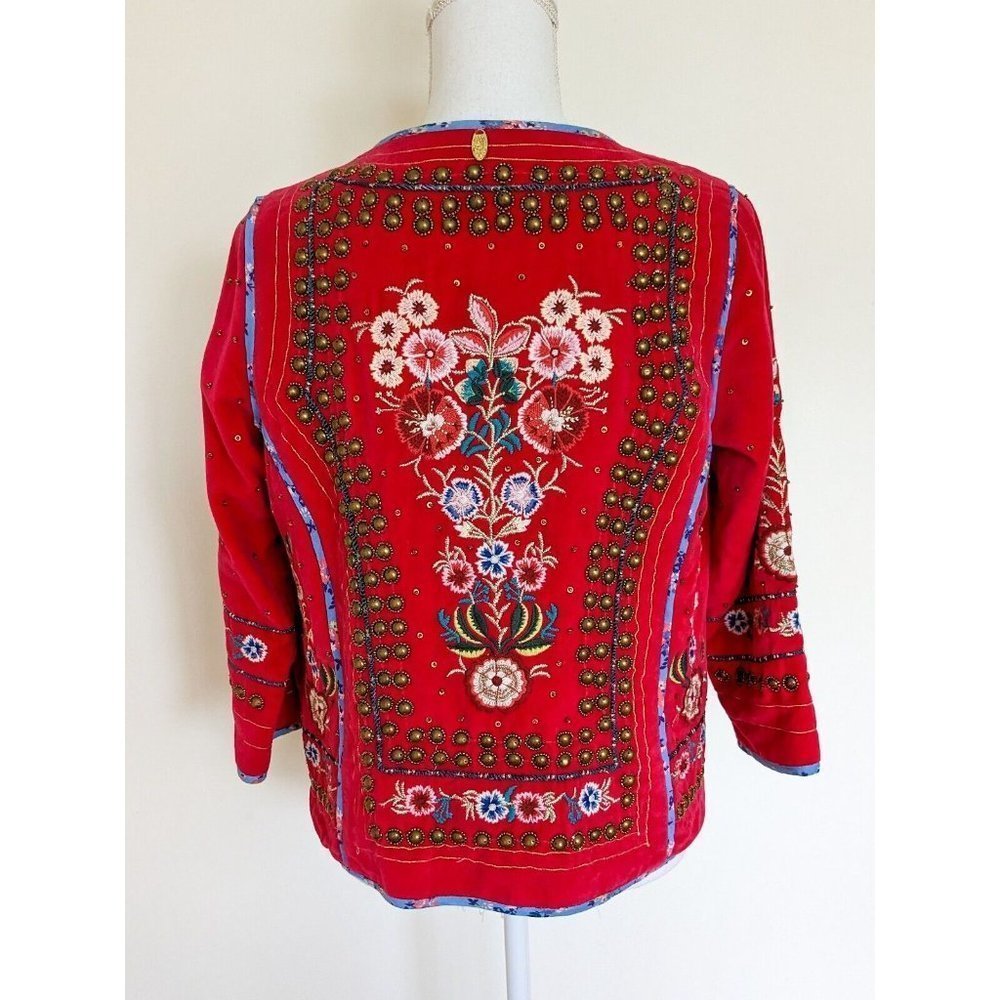 BNWT Ruby Yaya Red Velvet Senorita Jacket Size XS Suit 6-8 - Picture 7 of 10